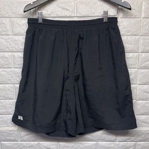 Vtg  Russell Athletic Polyester Elastic Waist 2 Shorts Pockets Men L  Preowned